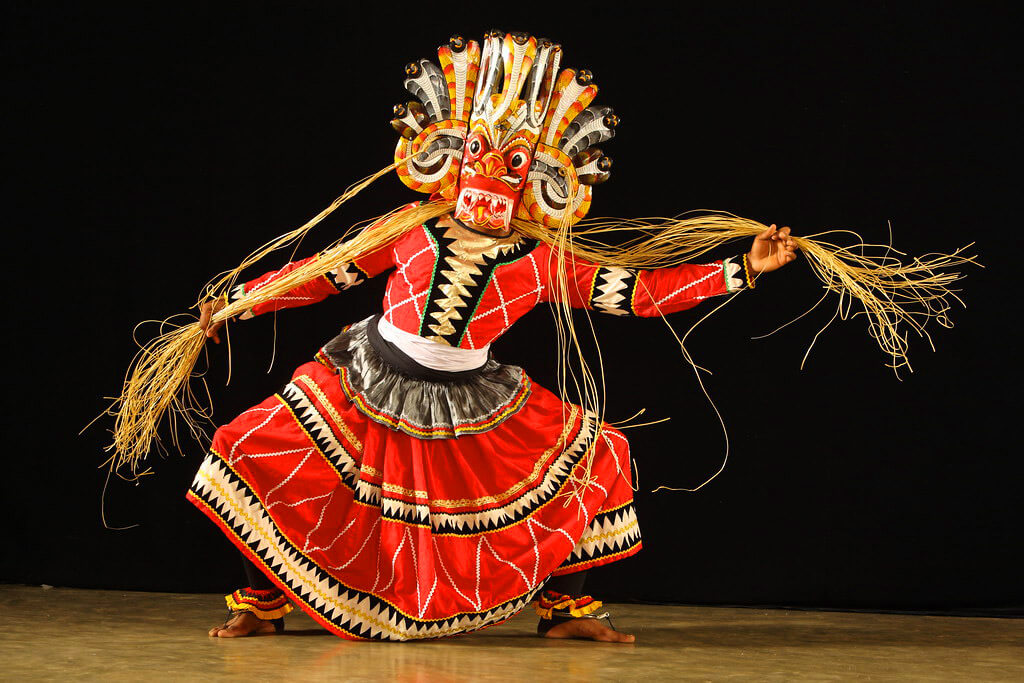 Sri Lanka Kandyan dancer performance